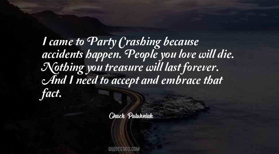 Quotes About Crashing #1303439