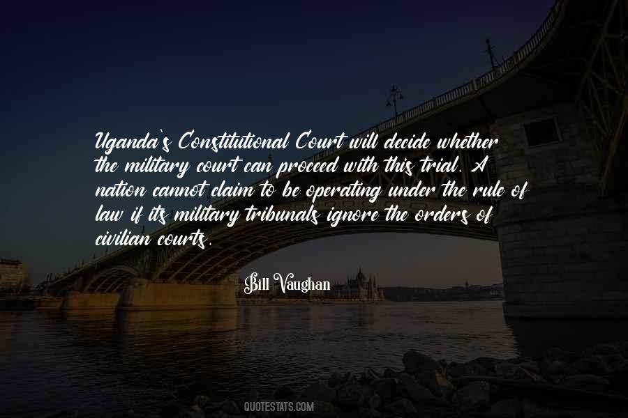 Quotes About Law Courts #1173751