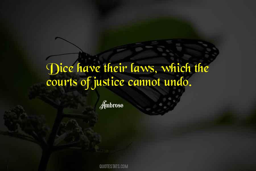 Quotes About Law Courts #1212436