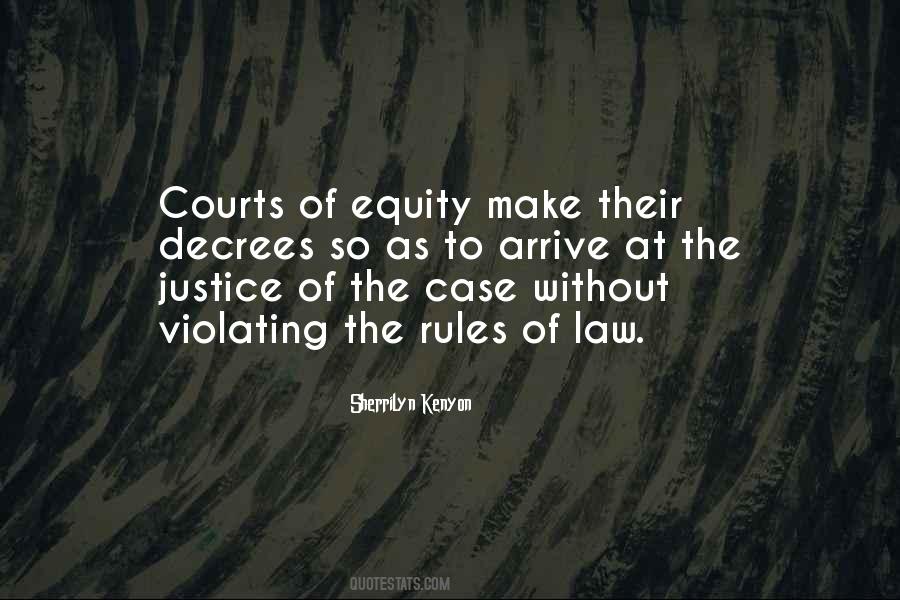 Quotes About Law Courts #750831