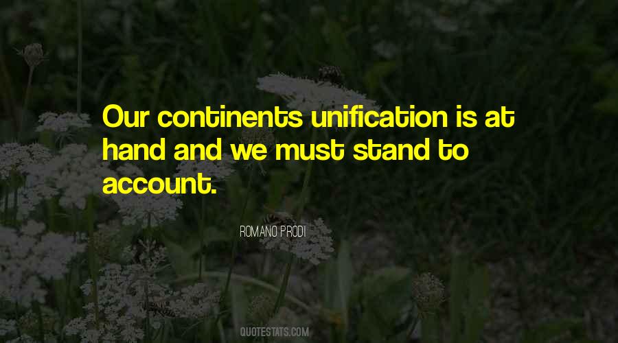 Quotes About Unification #1816449