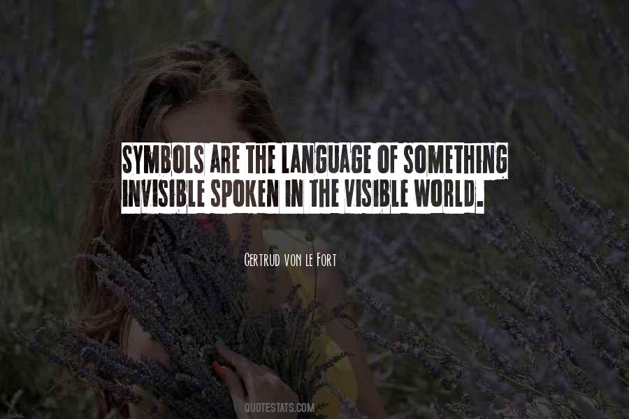 Quotes About Visible #1861776