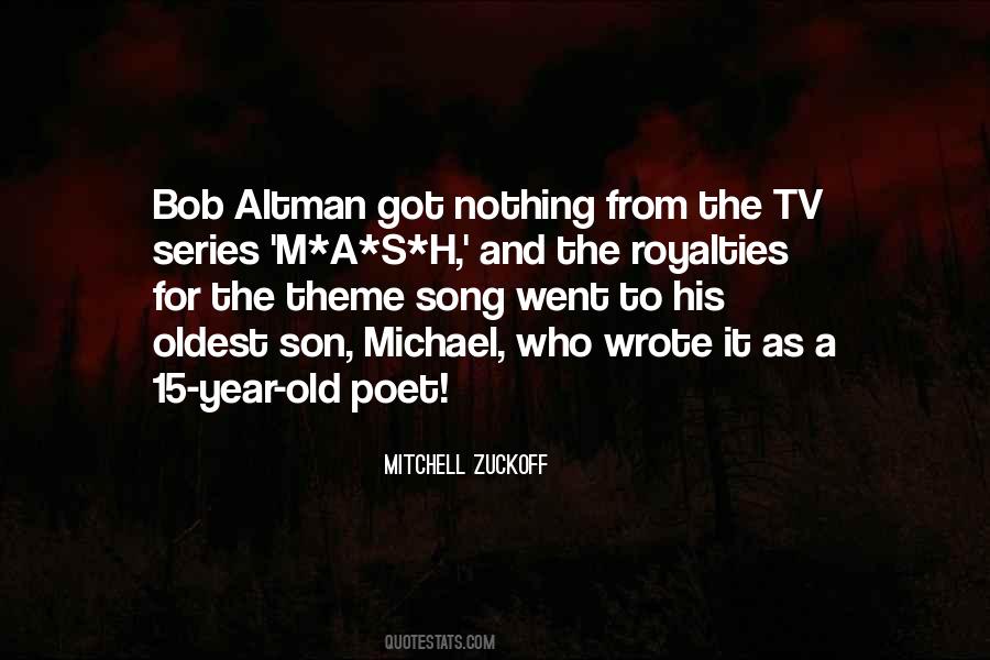 Quotes About Tv Series #521354