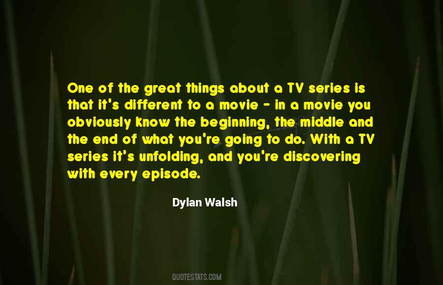 Quotes About Tv Series #934227