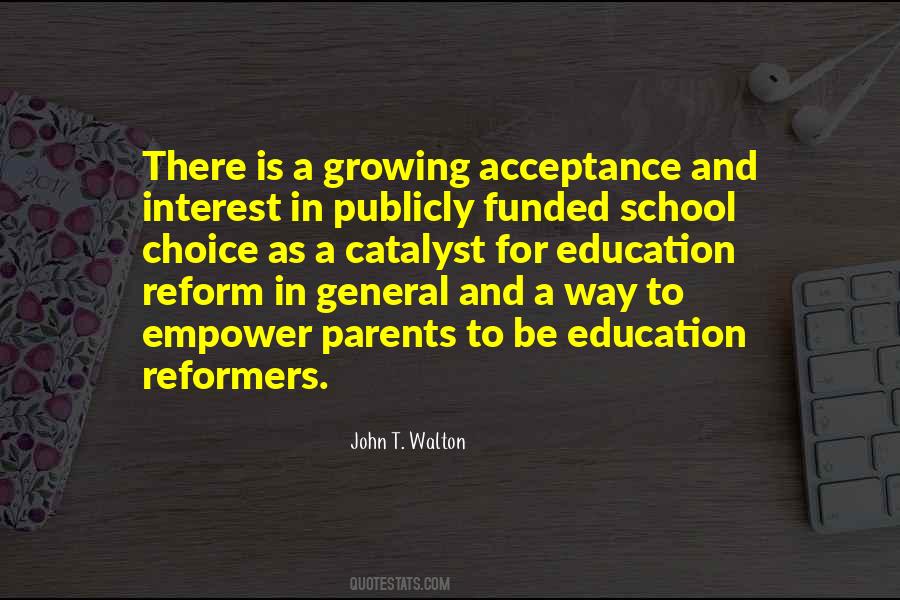 Quotes About School Reform #111305