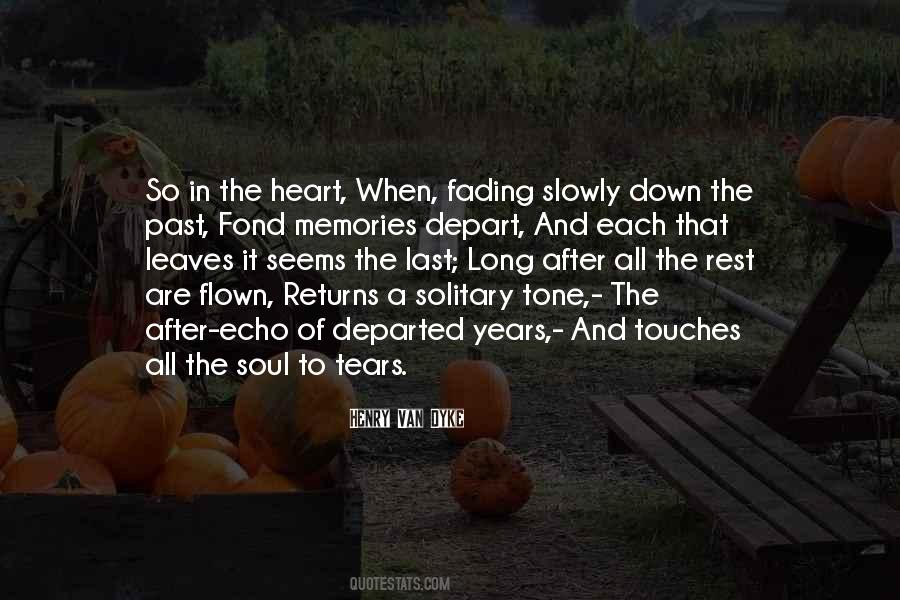 Quotes About Fading #1330828