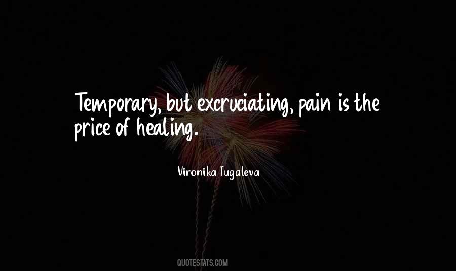 Quotes About Temporary Pain #284593