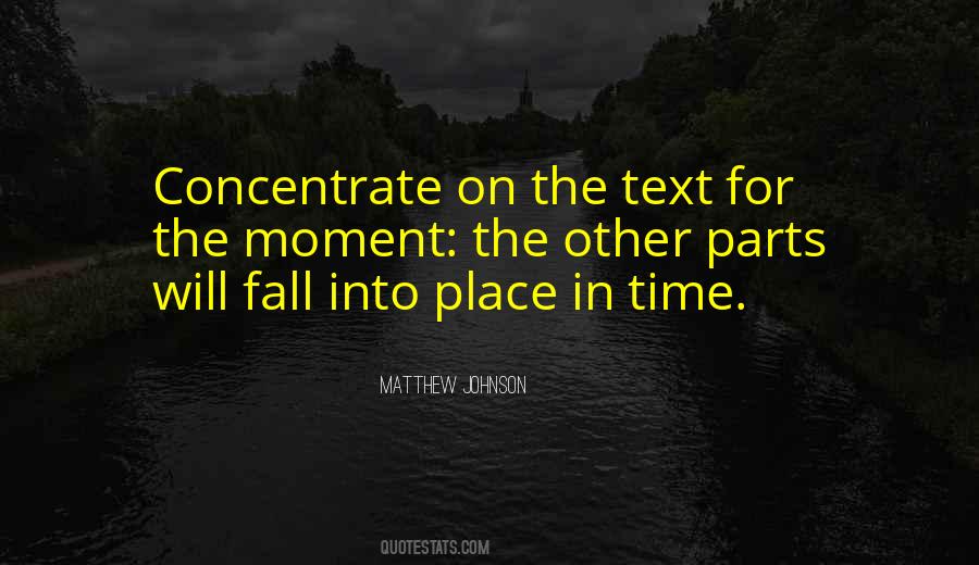 Fall Into Place Quotes #90631