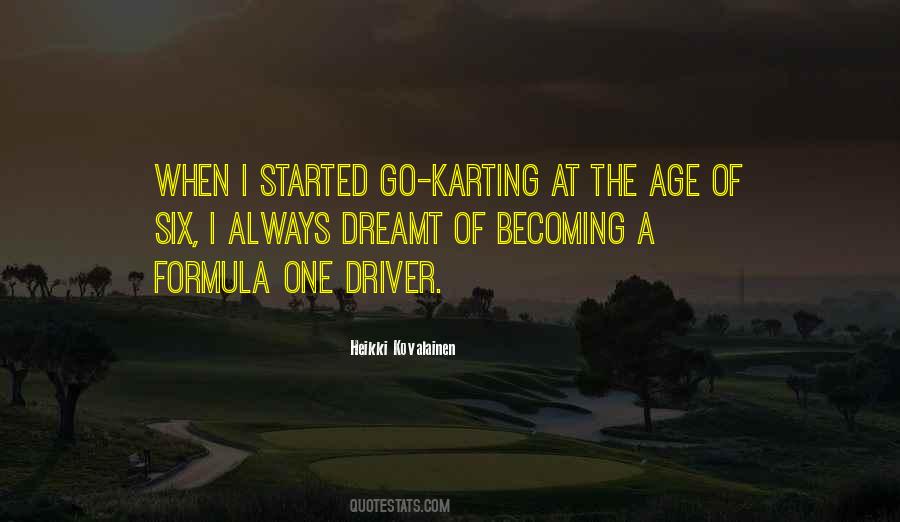 Quotes About Karting #1317466