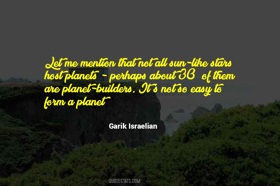 Quotes About Planets And Stars #378207