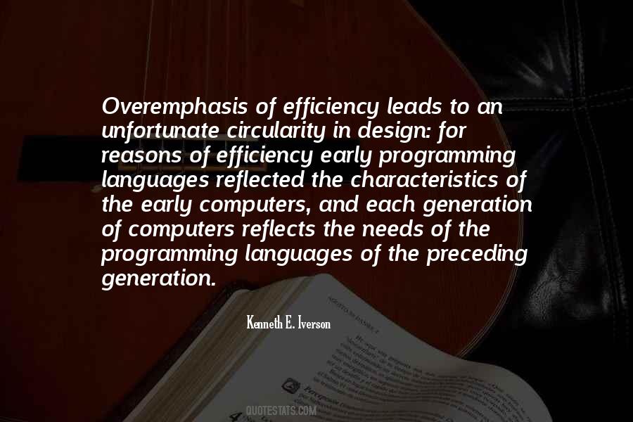 Quotes About Efficiency #1329018