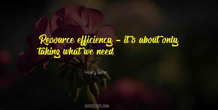 Quotes About Efficiency #924373