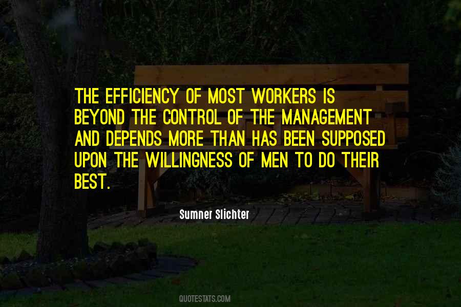 Quotes About Efficiency #940553