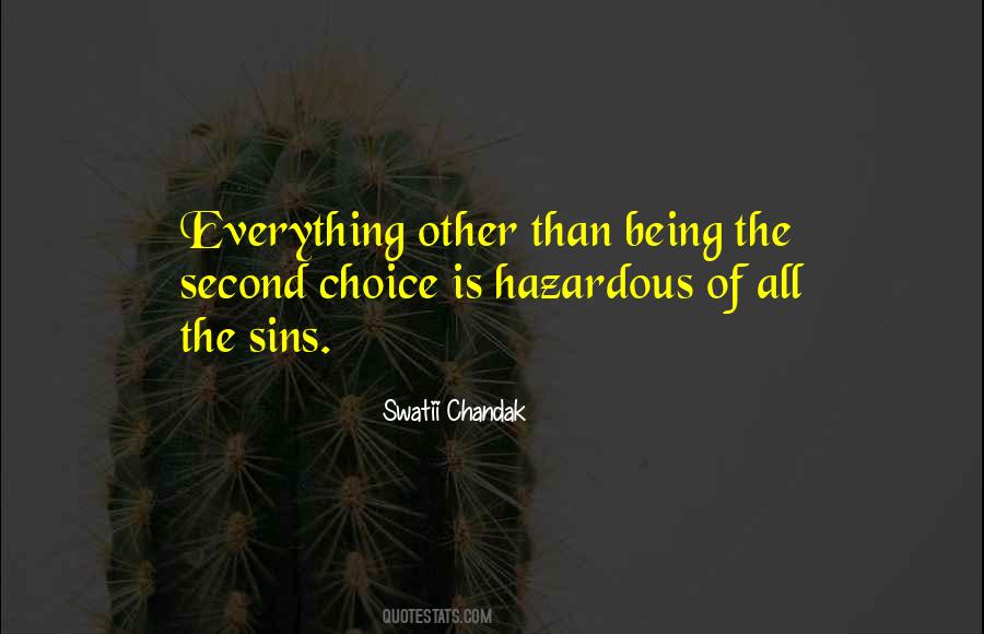 Second Change Quotes #652788