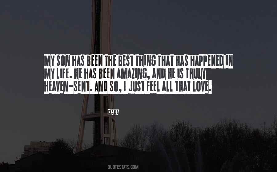 Quotes About Son In Heaven #67324