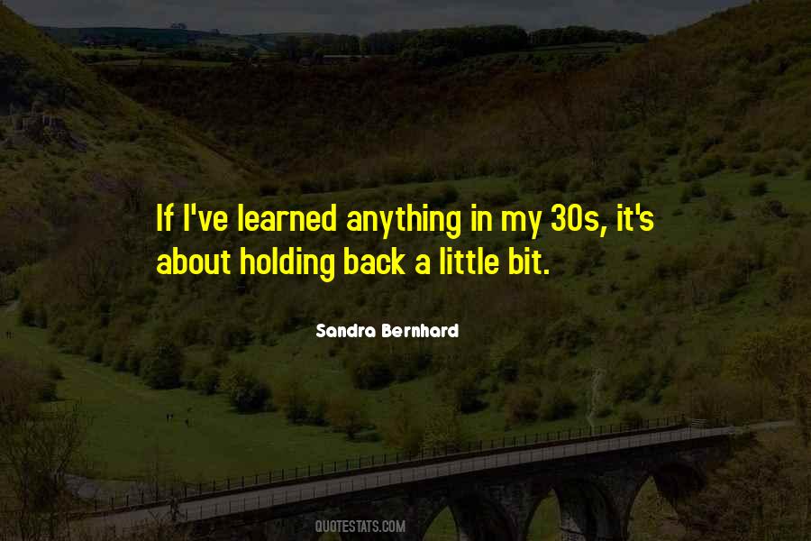 Quotes About Holding Back #262021