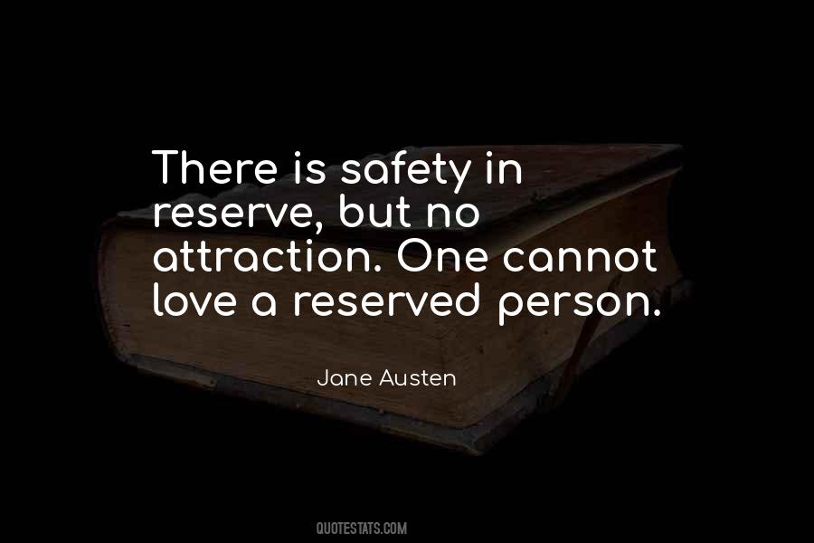 Quotes About Reserved Person #1476150
