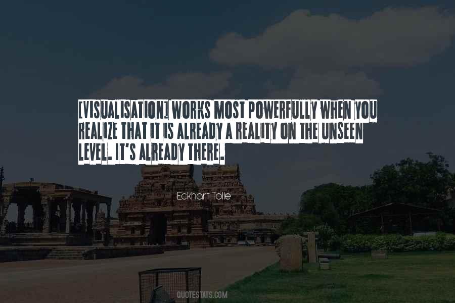 Quotes About Visualisation #1843749