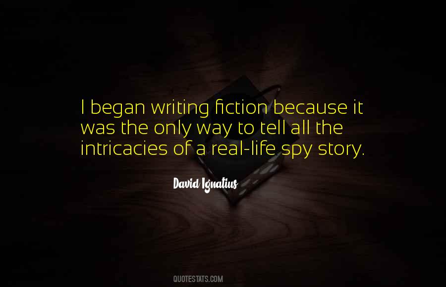 Quotes About Spy Fiction #1549905