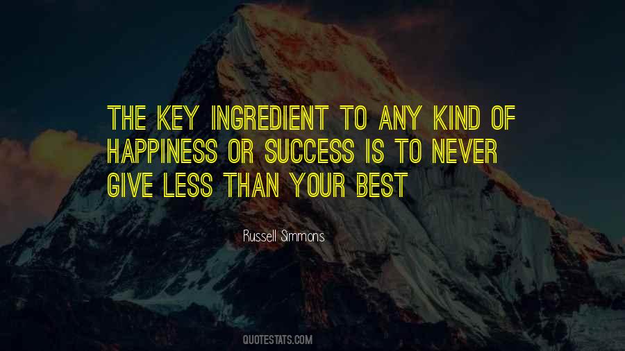 Key Ingredient Quotes #1700575