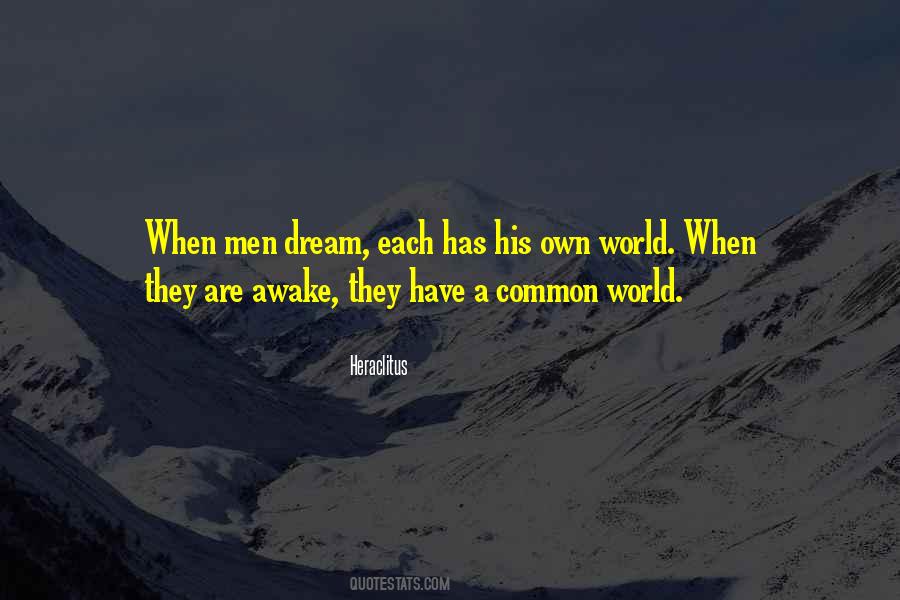 Quotes About Own World #1764319