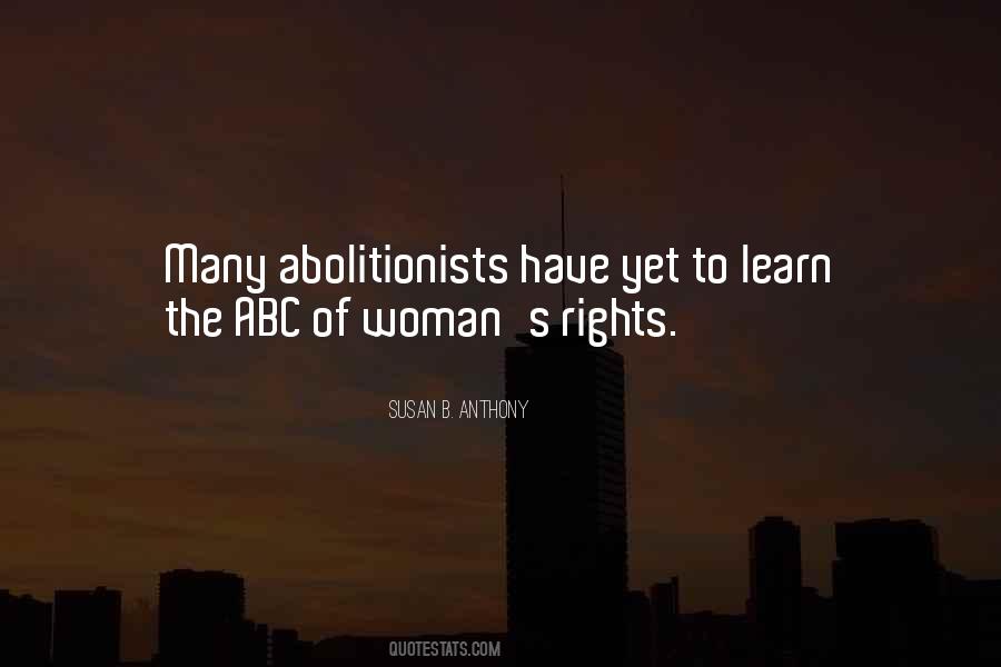 Woman S Rights Quotes #135452