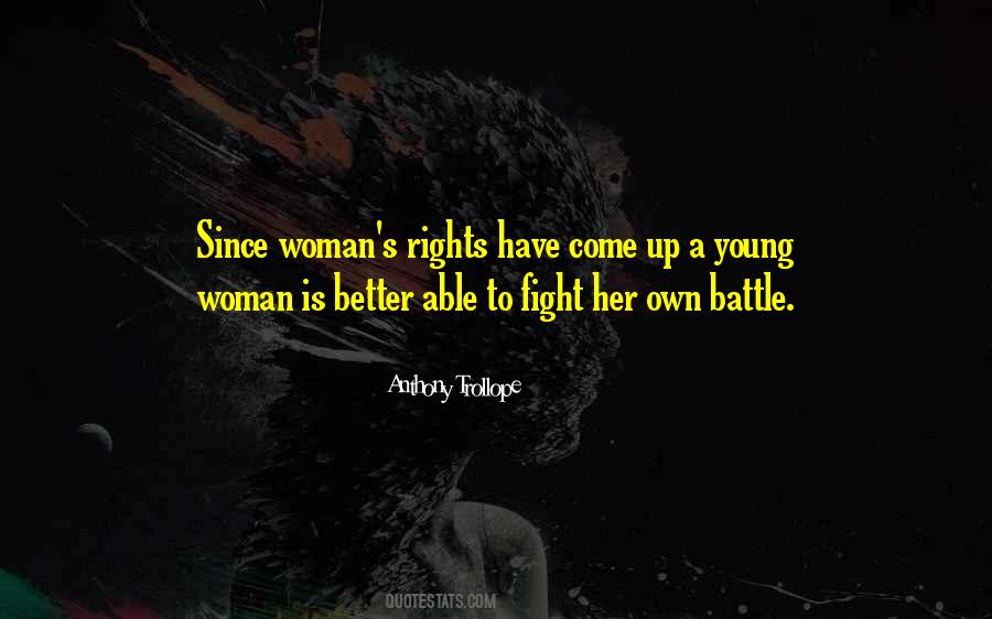 Woman S Rights Quotes #1809979