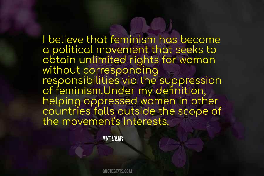 Woman S Rights Quotes #734471