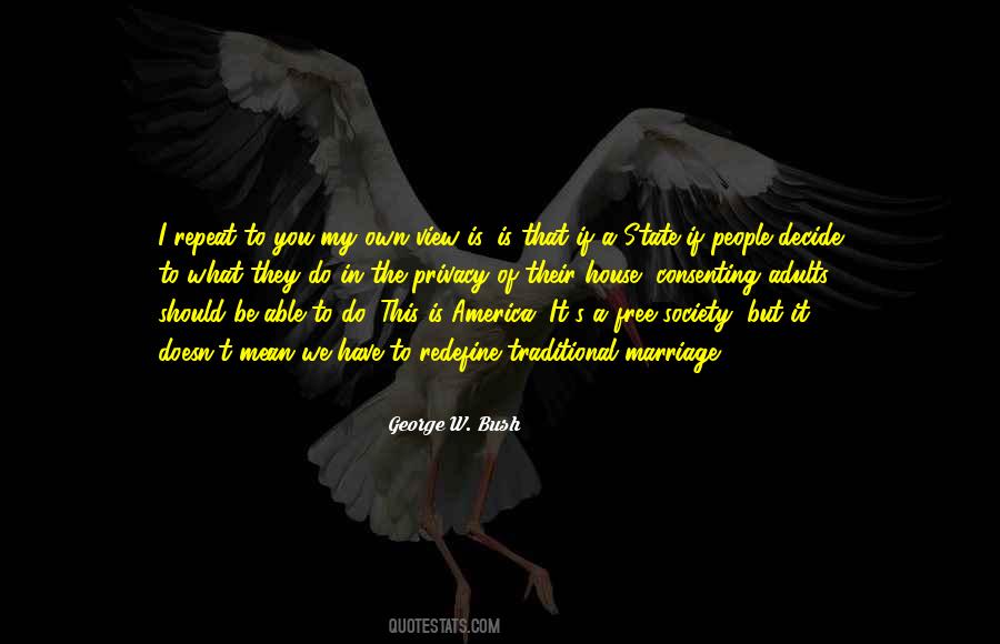 Quotes About Traditional Marriage #1536725