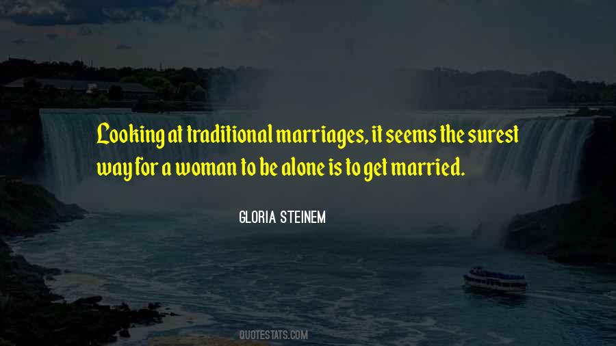 Quotes About Traditional Marriage #1562553