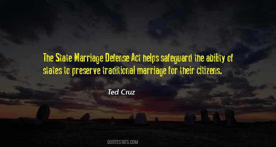 Quotes About Traditional Marriage #518147