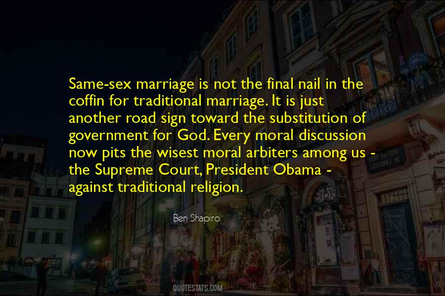 Quotes About Traditional Marriage #594597