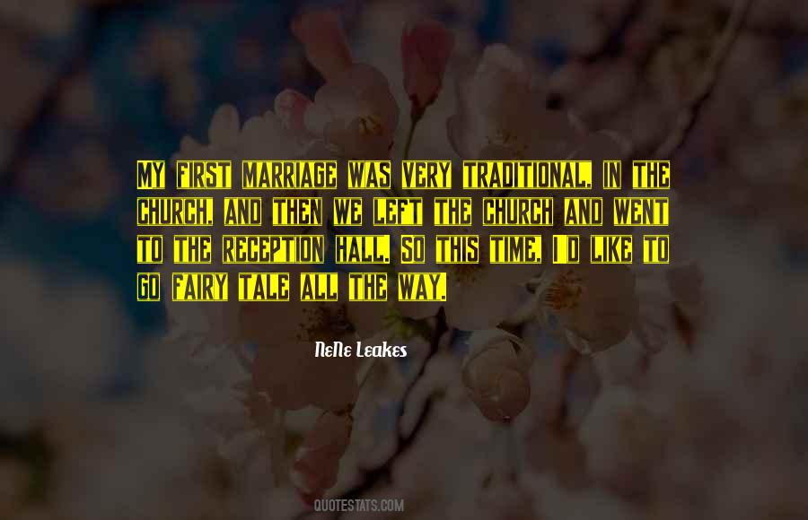 Quotes About Traditional Marriage #713417
