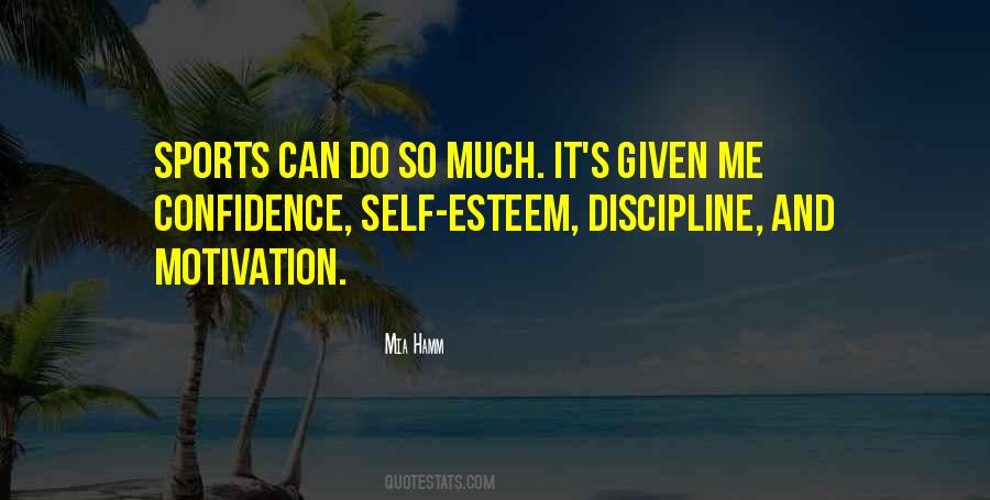 Quotes About Discipline In Sports #1304261