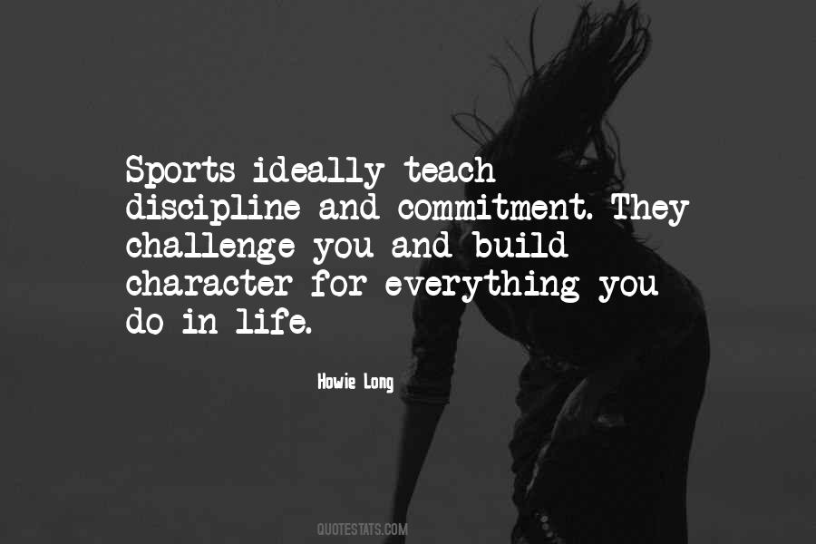 Quotes About Discipline In Sports #1396098
