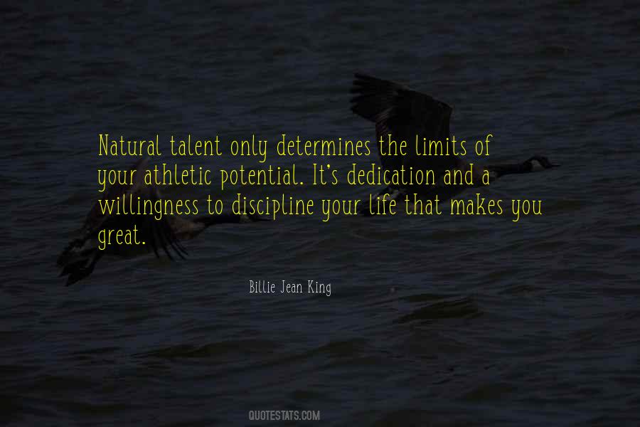 Quotes About Discipline In Sports #80865