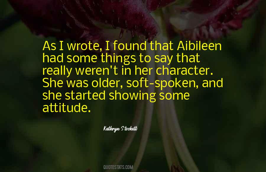 Quotes About Aibileen #970979