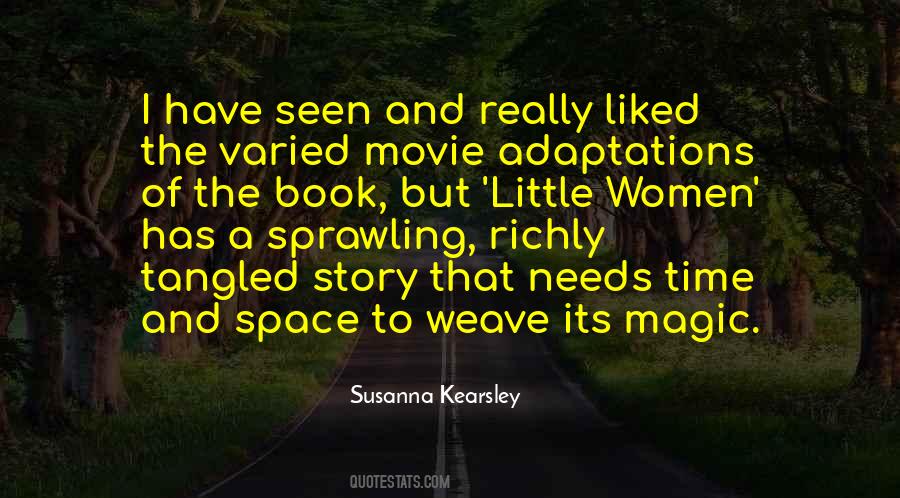 Book To Movie Adaptations Quotes #1226316