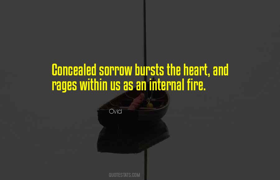 Quotes About Internal Fire #1679065