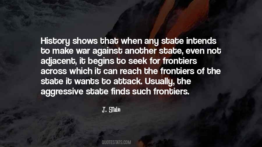 War Begins Quotes #1699356