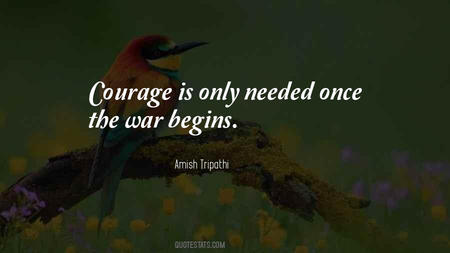 War Begins Quotes #1827140
