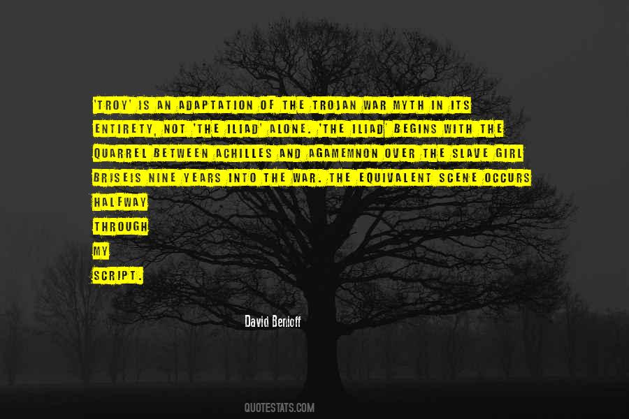 War Begins Quotes #261969