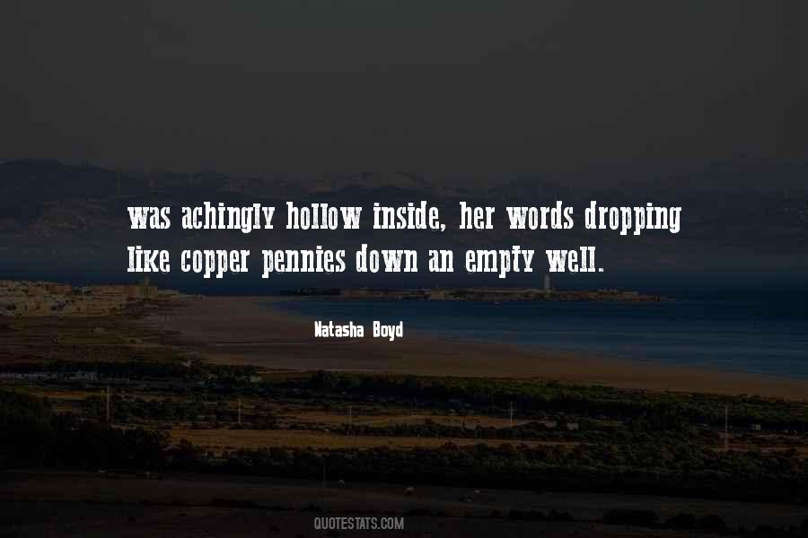 Quotes About Hollow Words #1007403