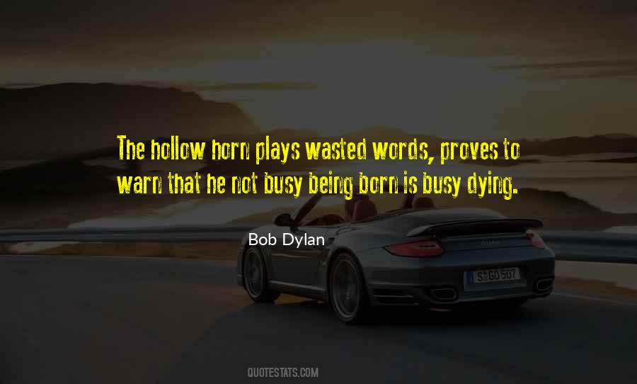 Quotes About Hollow Words #489158