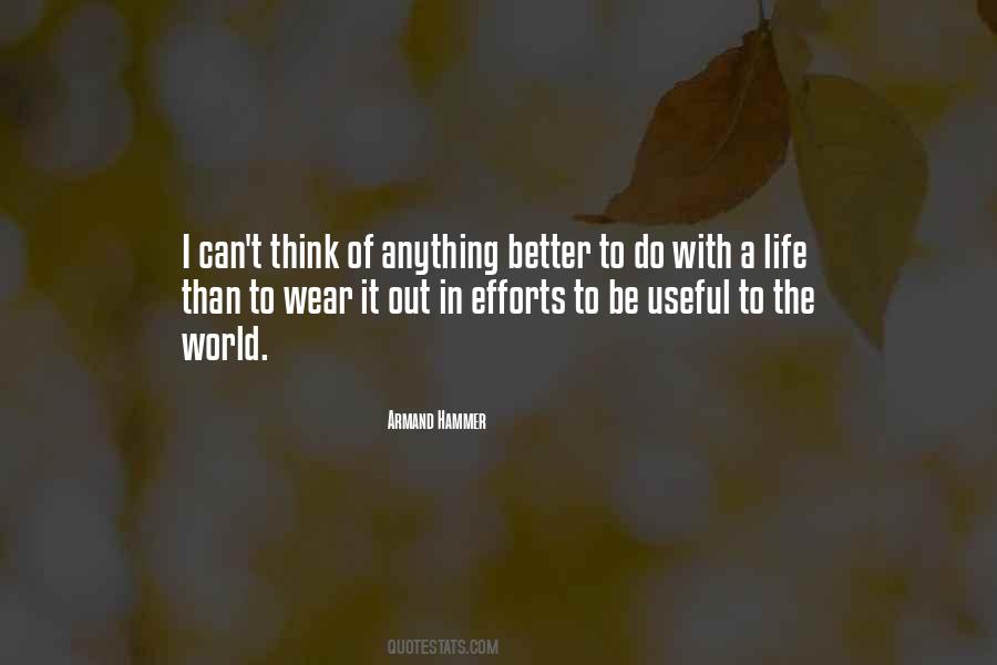 Quotes About Effort In Life #213511