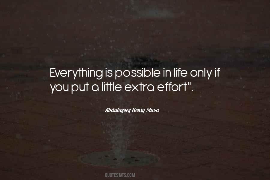Quotes About Effort In Life #618951
