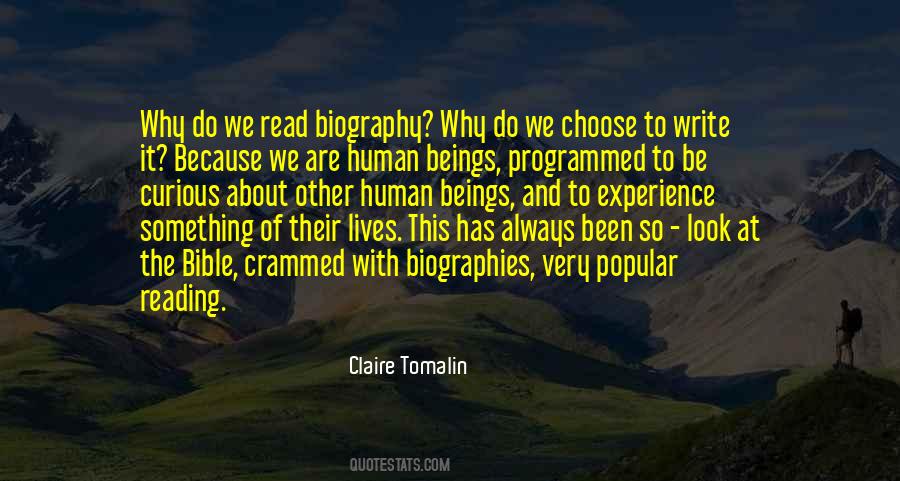 Quotes About Why We Read #1308781