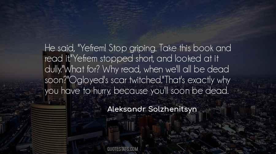Quotes About Why We Read #1387468