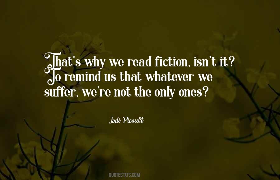 Quotes About Why We Read #160056
