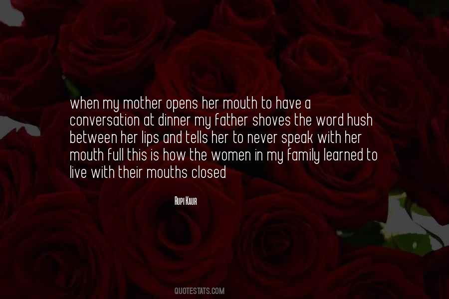 Quotes About Lips And Mouth #662497